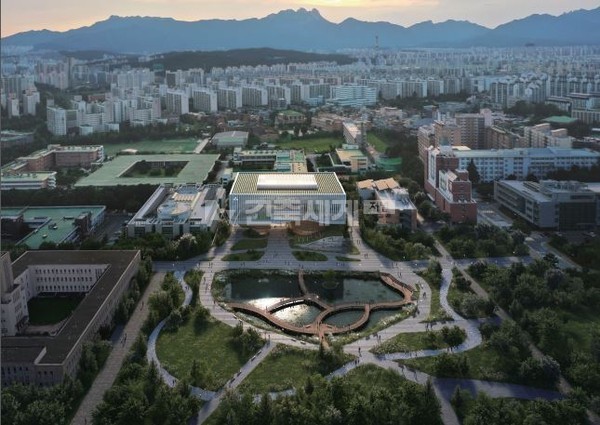 서울과학기술대학교 도서관 및 학생회관 - ㈜다인그룹엔지니어링 건축사사무소