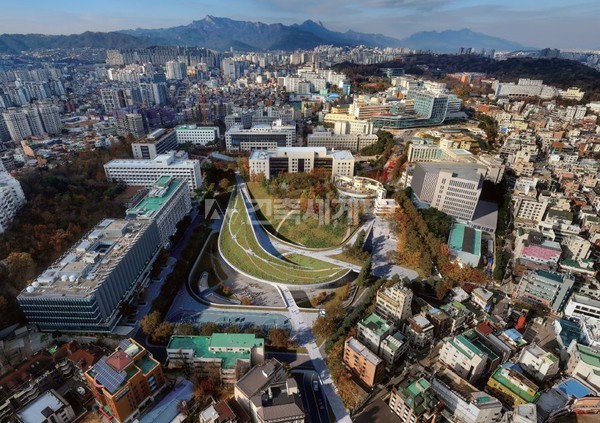 1등작_고려대학교 자연계 중앙광장(Korea University Science Campus Central Plaza)
